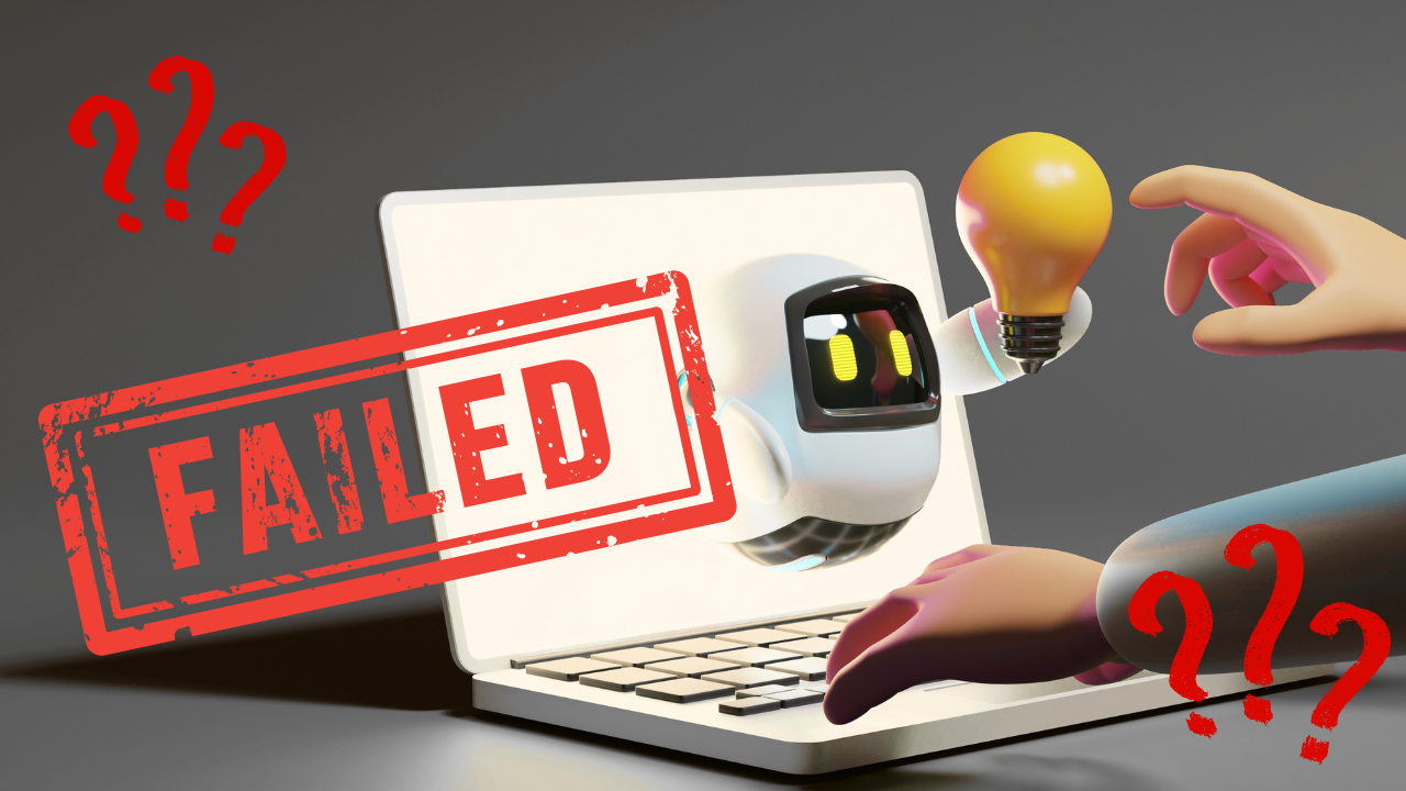 perché falliscono i progetti AI