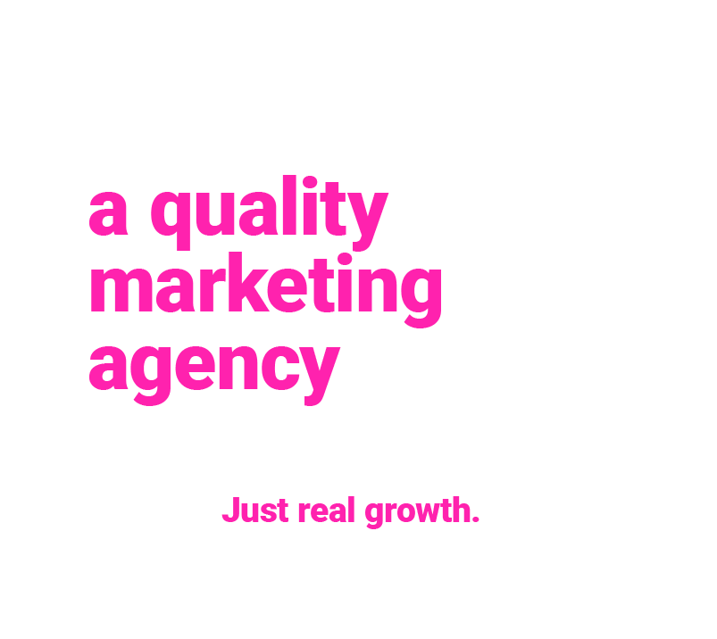 this is what  a quality  marketing  agency  actually delivers.