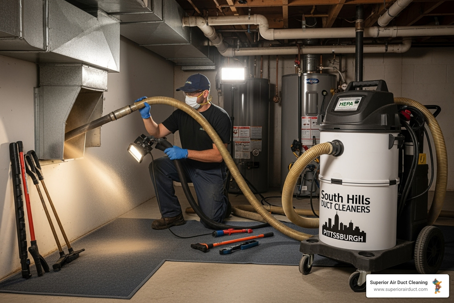 NADCA logo - air duct cleaning south hills pittsburgh