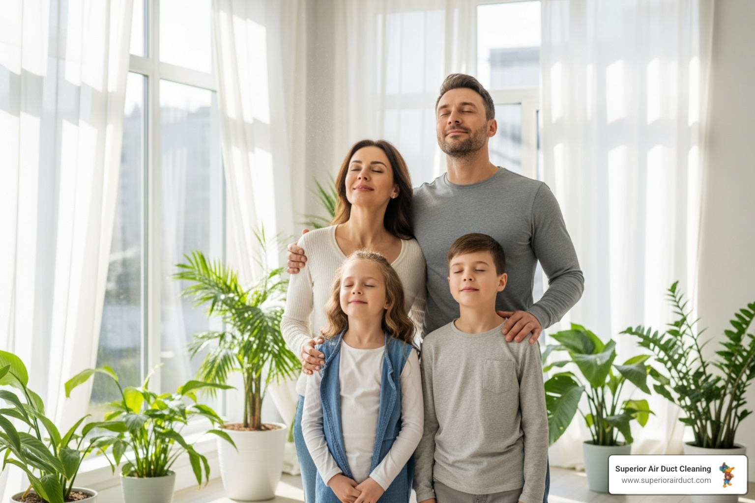 family breathing easily - air duct odor removal new brighton pa