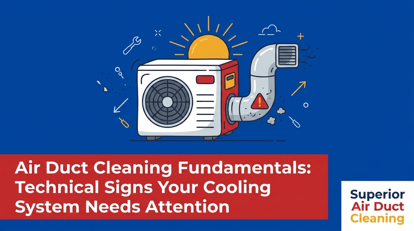 Air Duct Cleaning Fundamentals: Technical Signs Your Cooling System Needs Attention