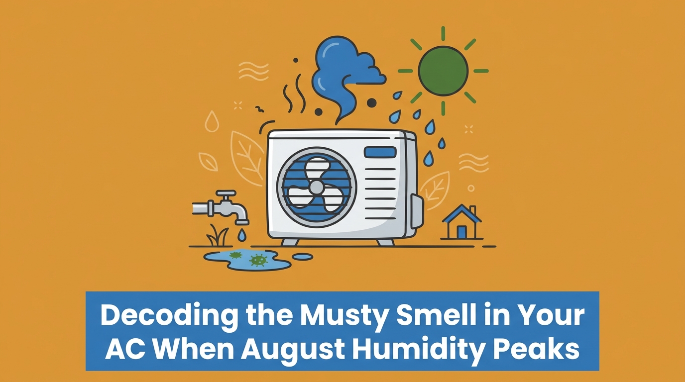 Decoding the Musty Smell in Your AC When August Humidity Peaks