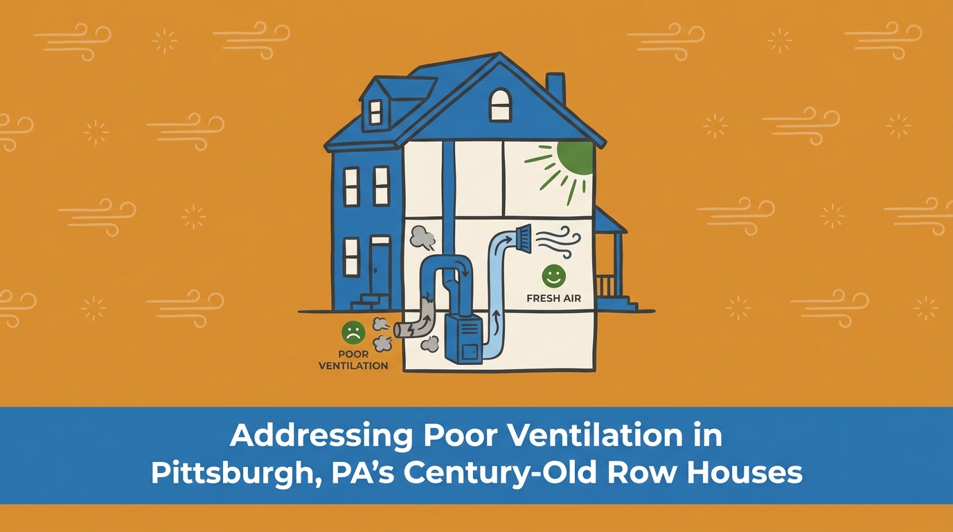 Addressing Poor Ventilation in Pittsburgh's Century-Old Row Houses