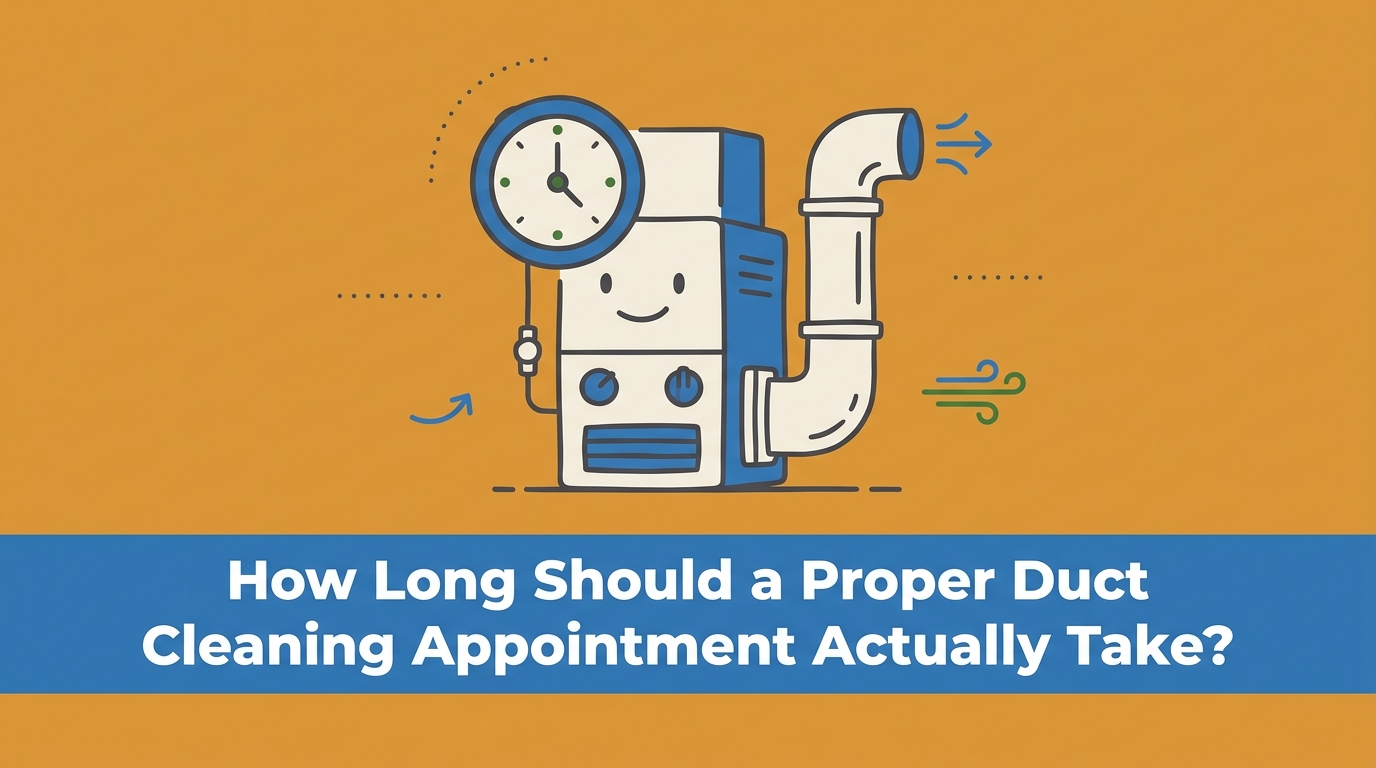 How Long Should a Proper Duct Cleaning Appointment Actually Take?