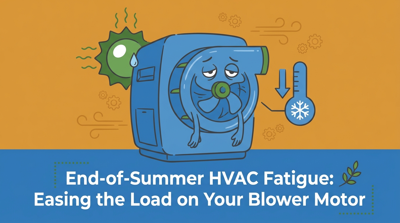 End-of-Summer HVAC Fatigue: Easing the Load on Your Blower Motor