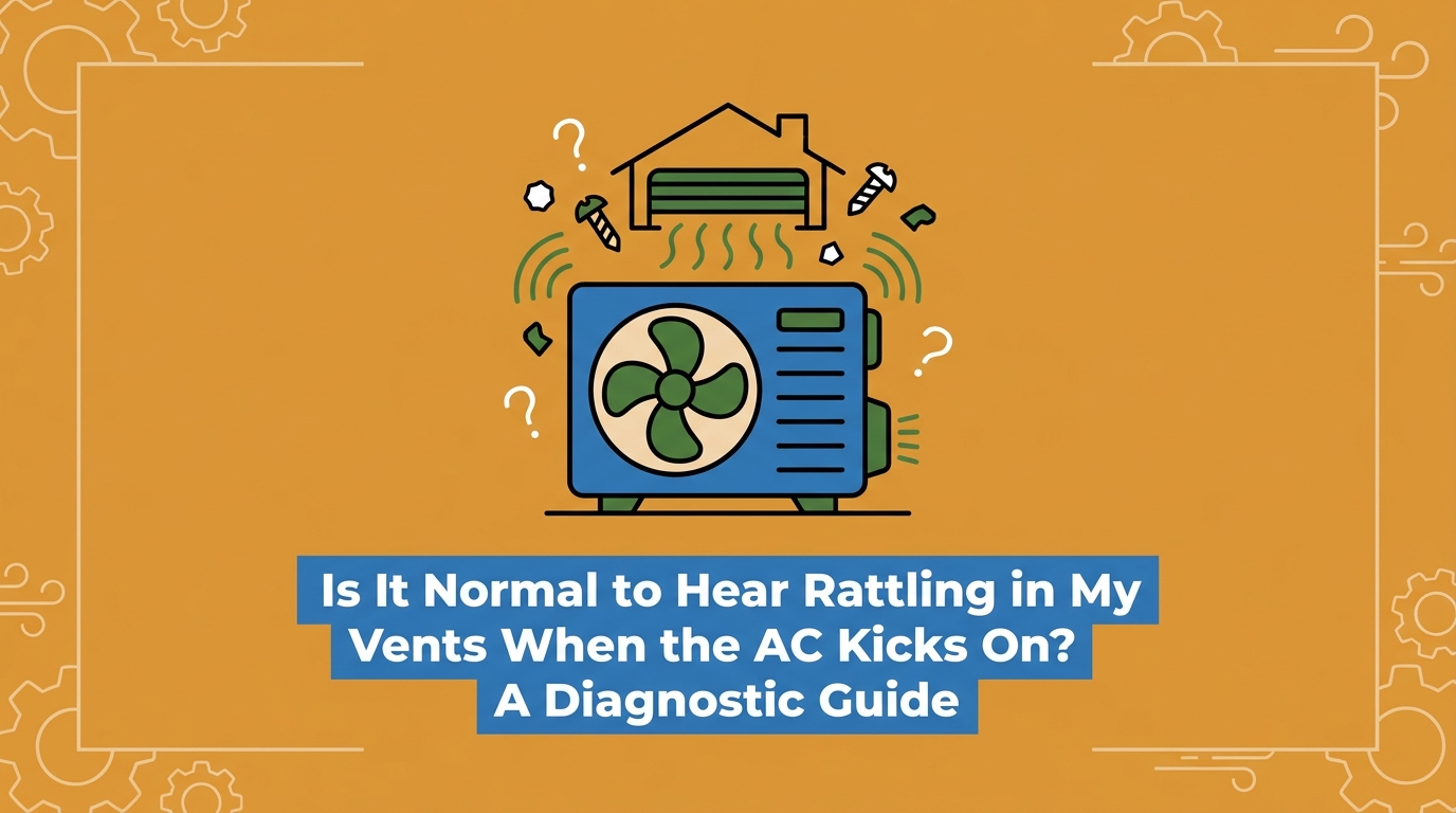 Is It Normal to Hear Rattling in My Vents When the AC Kicks On?