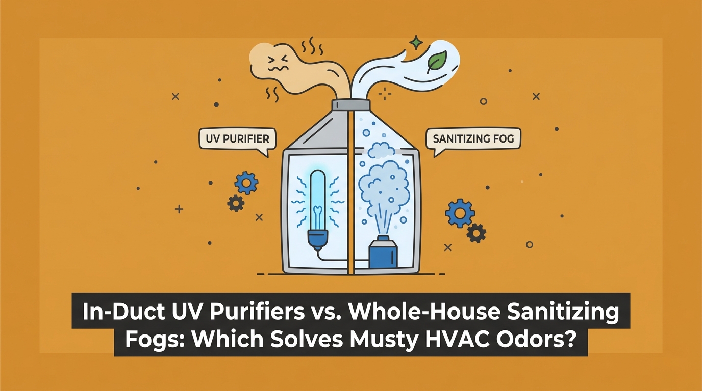 In-Duct UV Purifiers vs. Whole-House Sanitizing Fogs