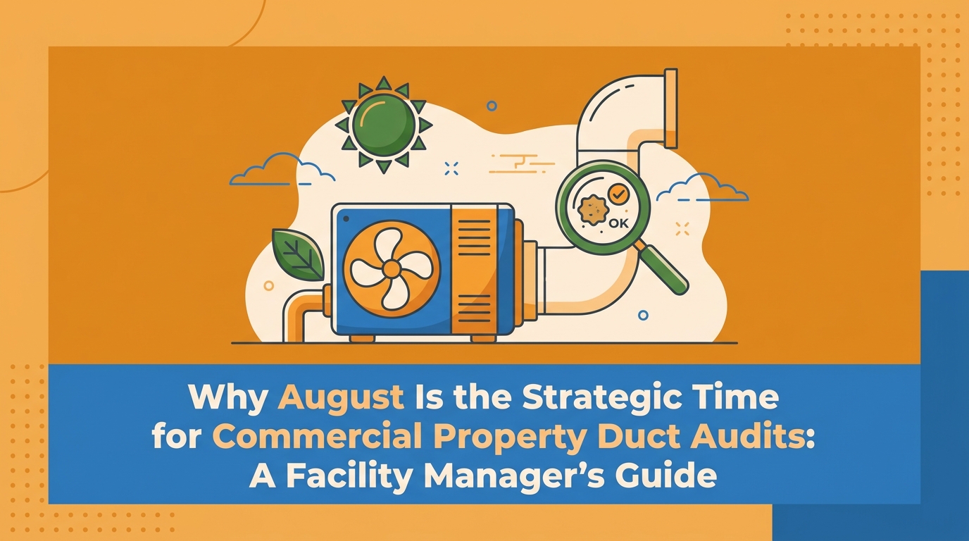 Why August Is the Strategic Time for Commercial Property Duct Audits