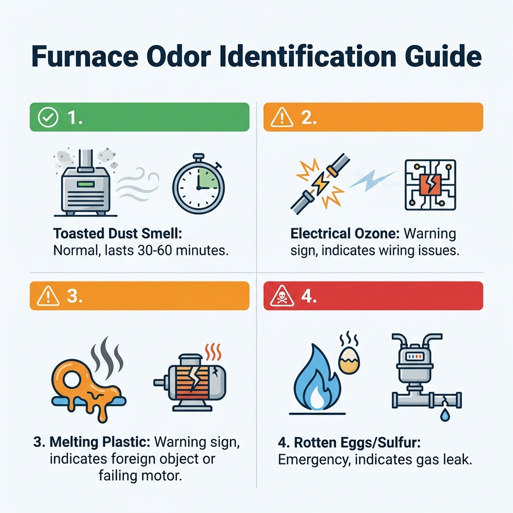 Furnace Odor Identification Guide