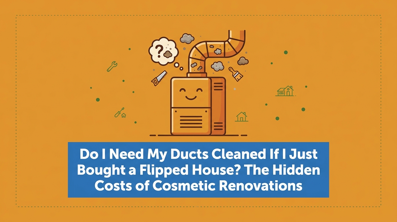 Do I Need My Ducts Cleaned If I Just Bought a Flipped House?