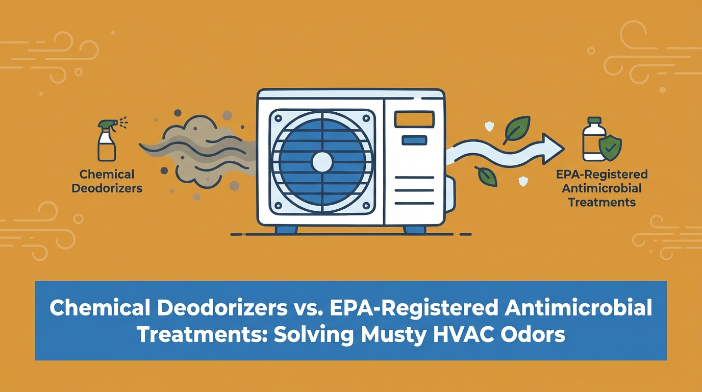 Chemical Deodorizers vs. EPA-Registered Antimicrobial Treatments