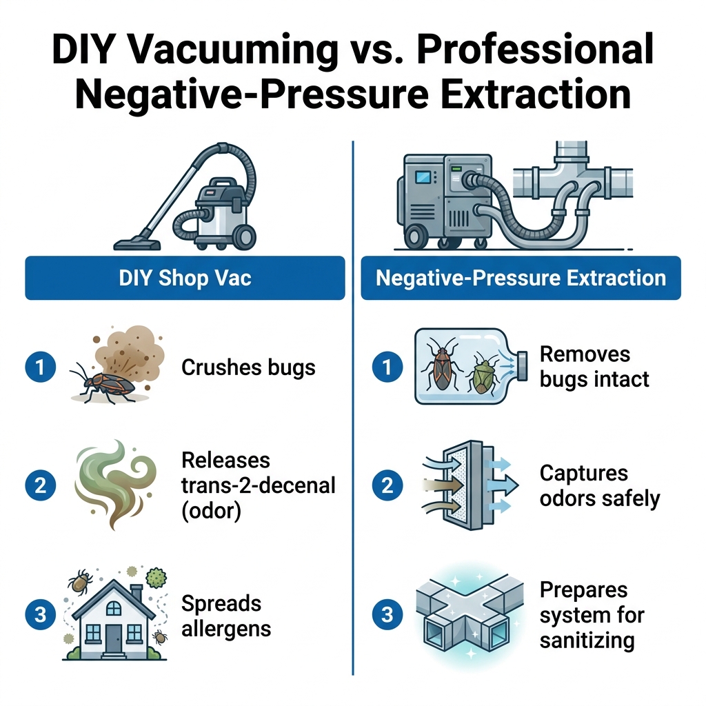 DIY Vacuuming vs. Professional Negative-Pressure Extraction