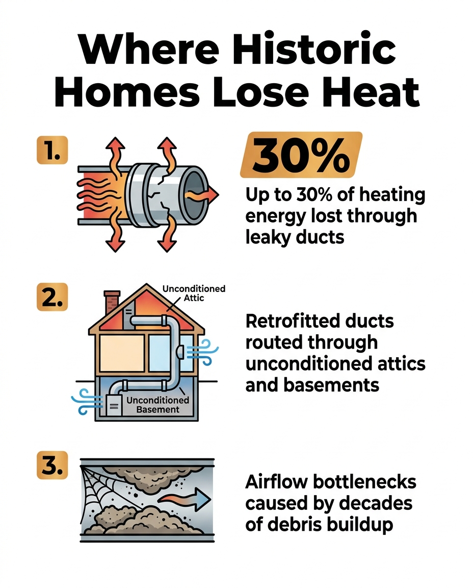 Where Historic Homes Lose Heat
