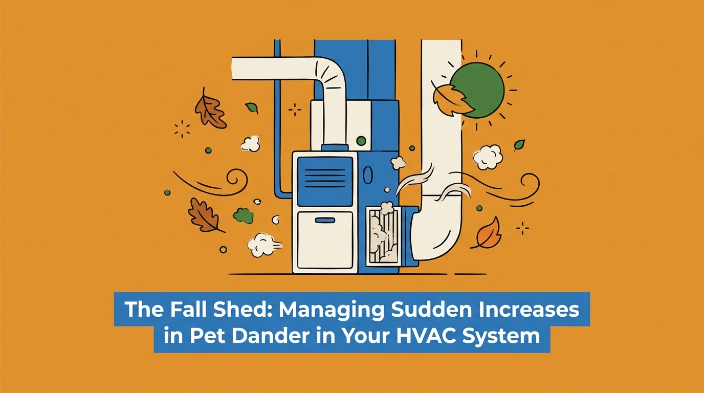 The Fall Shed: Managing Sudden Increases in Pet Dander in Your HVAC System
