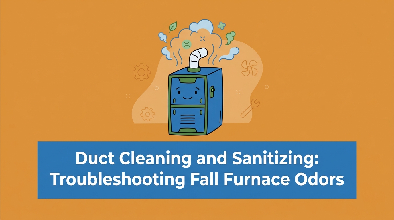Duct Cleaning and Sanitizing: Troubleshooting Fall Furnace Odors