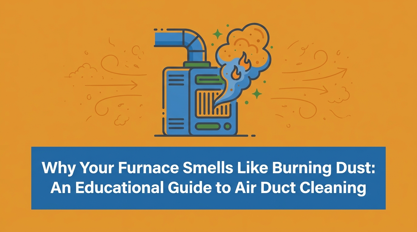 Why Your Furnace Smells Like Burning Dust: An Educational Guide to Air Duct Cleaning