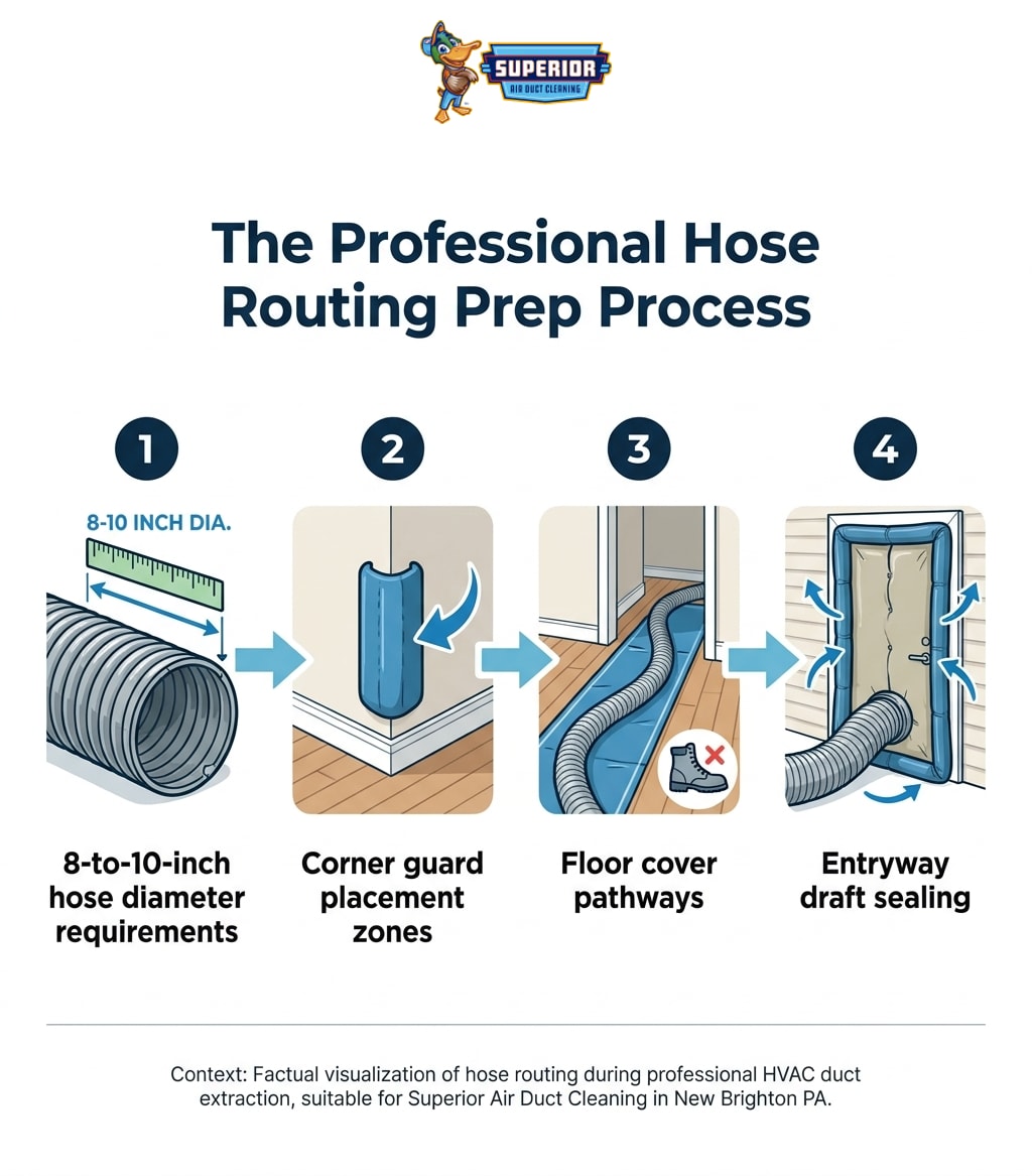 The Professional Hose Routing Prep Process
