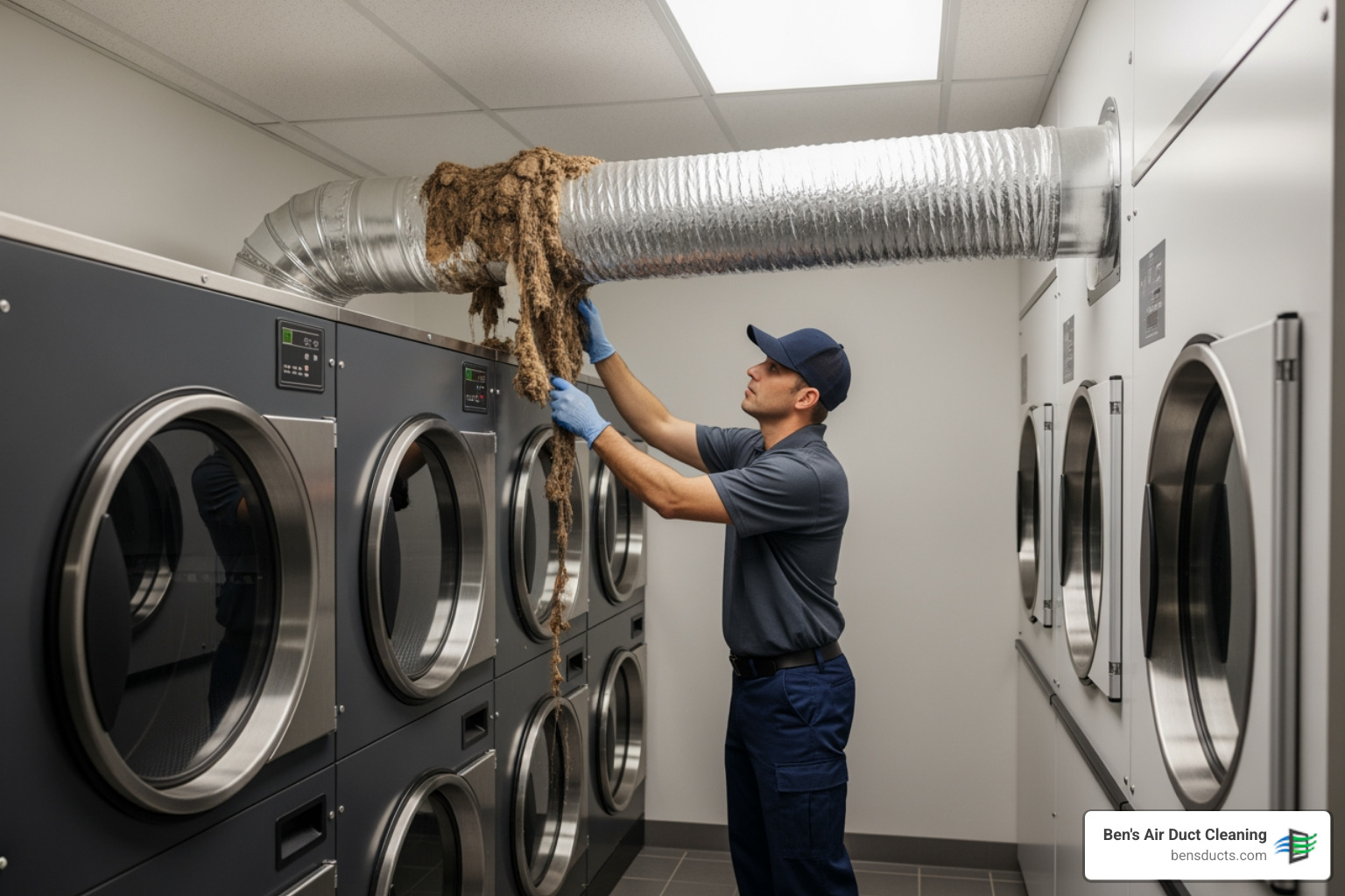 Lint Crisis? Get 24-Hour Commercial Dryer Vent Cleaning in Cleveland