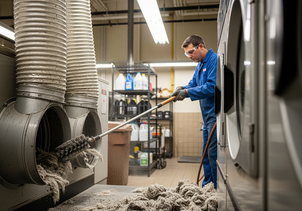 Amherst, OH: Your Guide to Commercial Dryer Vent Cleaning Services