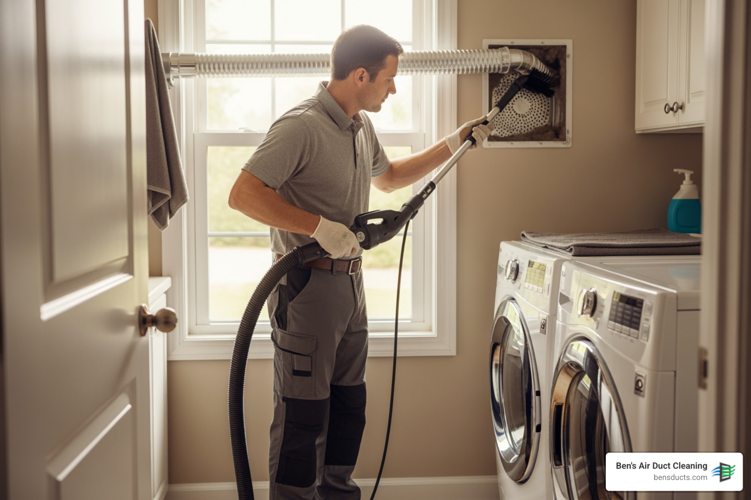 residential commercial dryer vent cleaning in amherst, oh