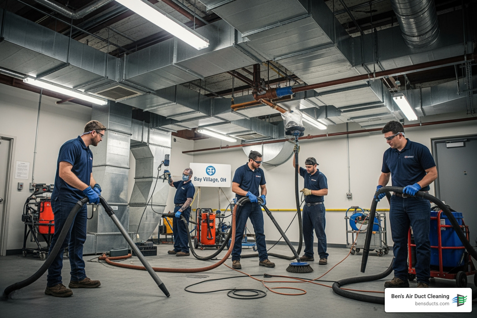 Clear the Air: Essential Commercial Duct Cleaning for Bay Village Businesses