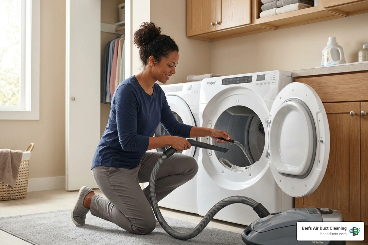Stop the Spark: When to Clean Your Dryer Vent