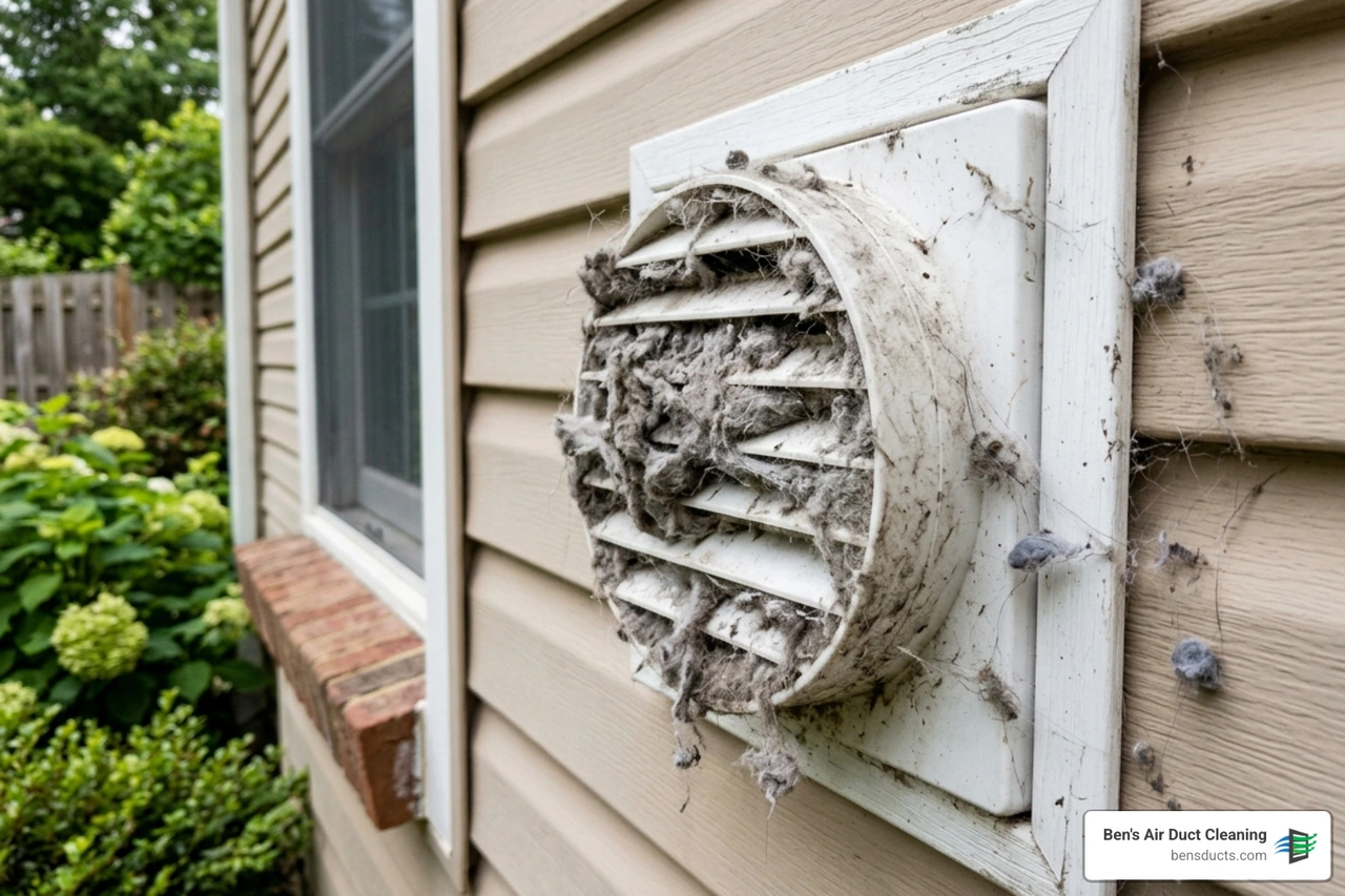 How to tell if your dryer vent is blocked before it becomes a hazard