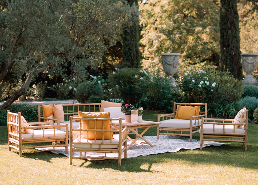 Location de salon de jardin