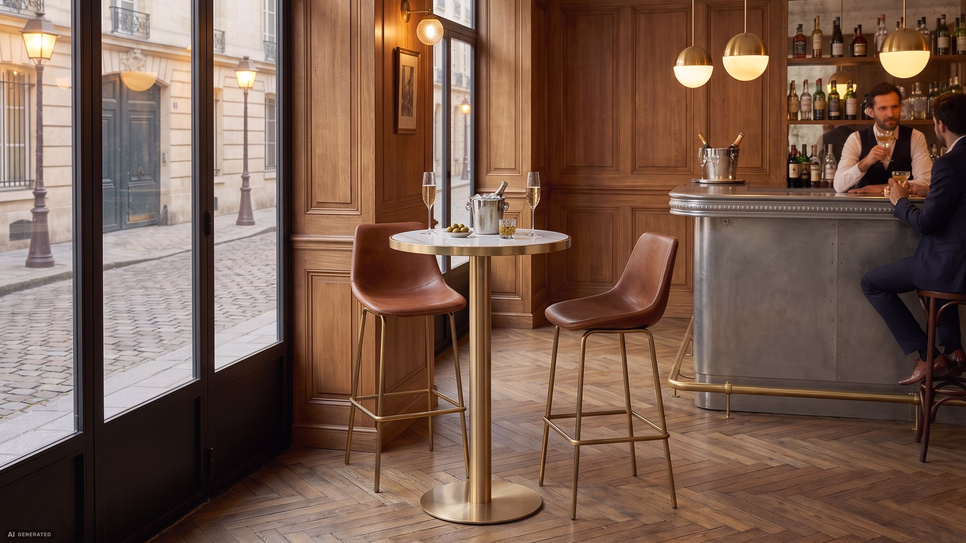 Versailles standing table