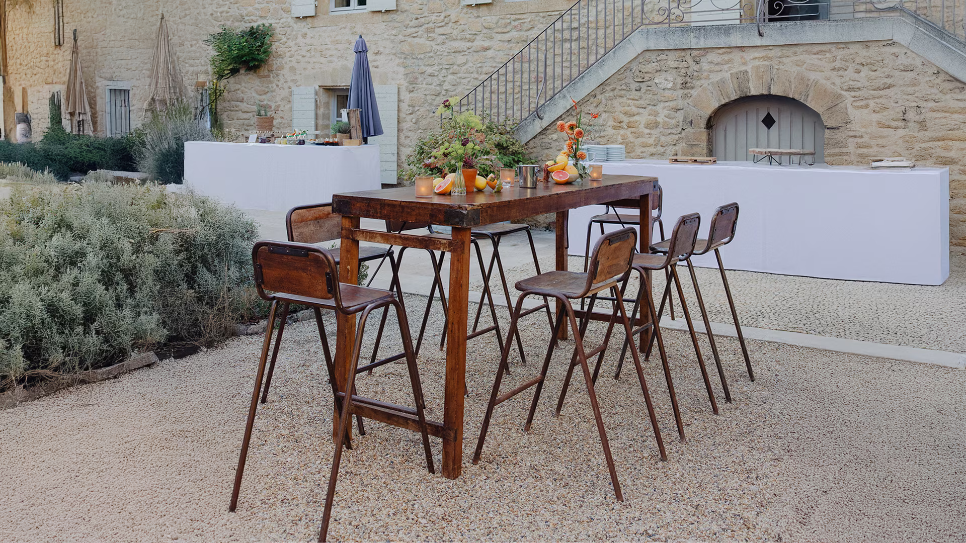 Table haute Léon