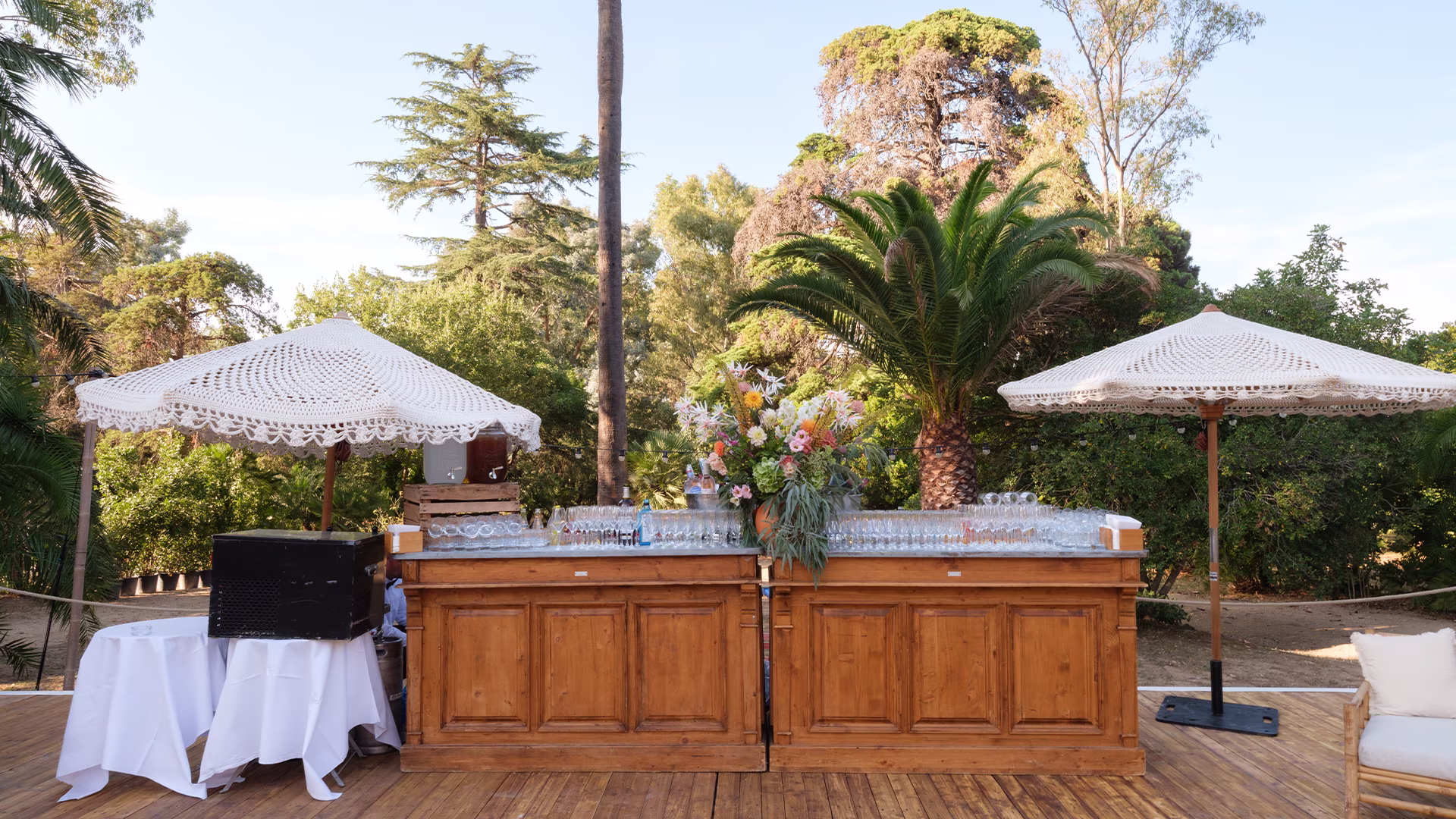 Rustic bar