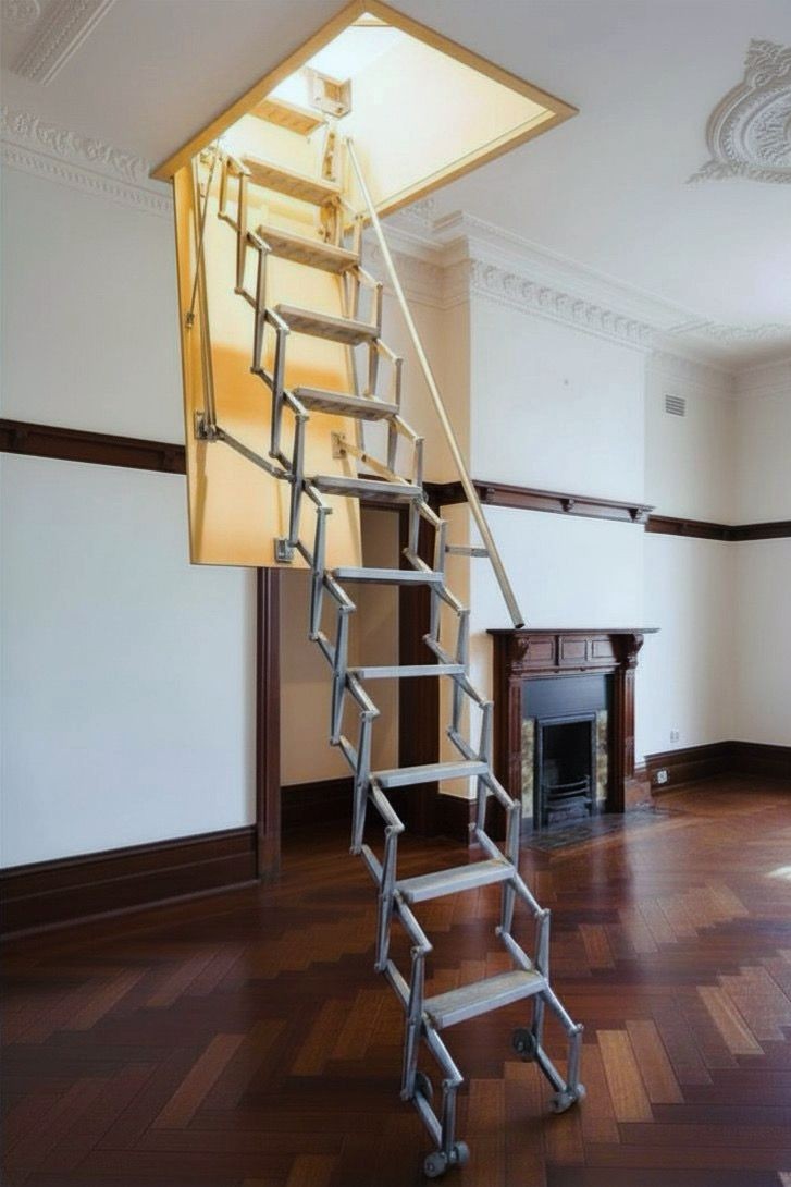Alumin Concertina Automatic Ladders Image