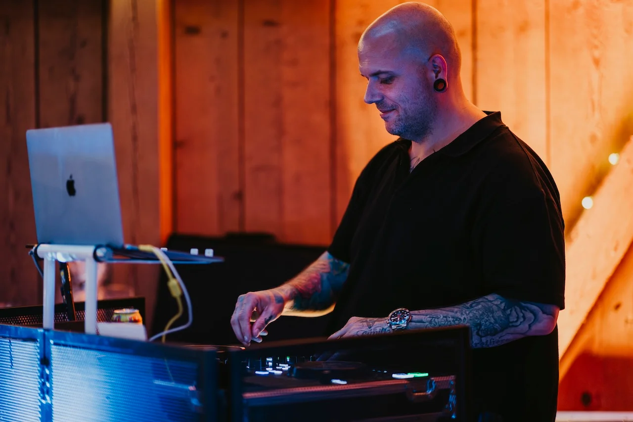 DJ Tomahawk auf der DJ-Party