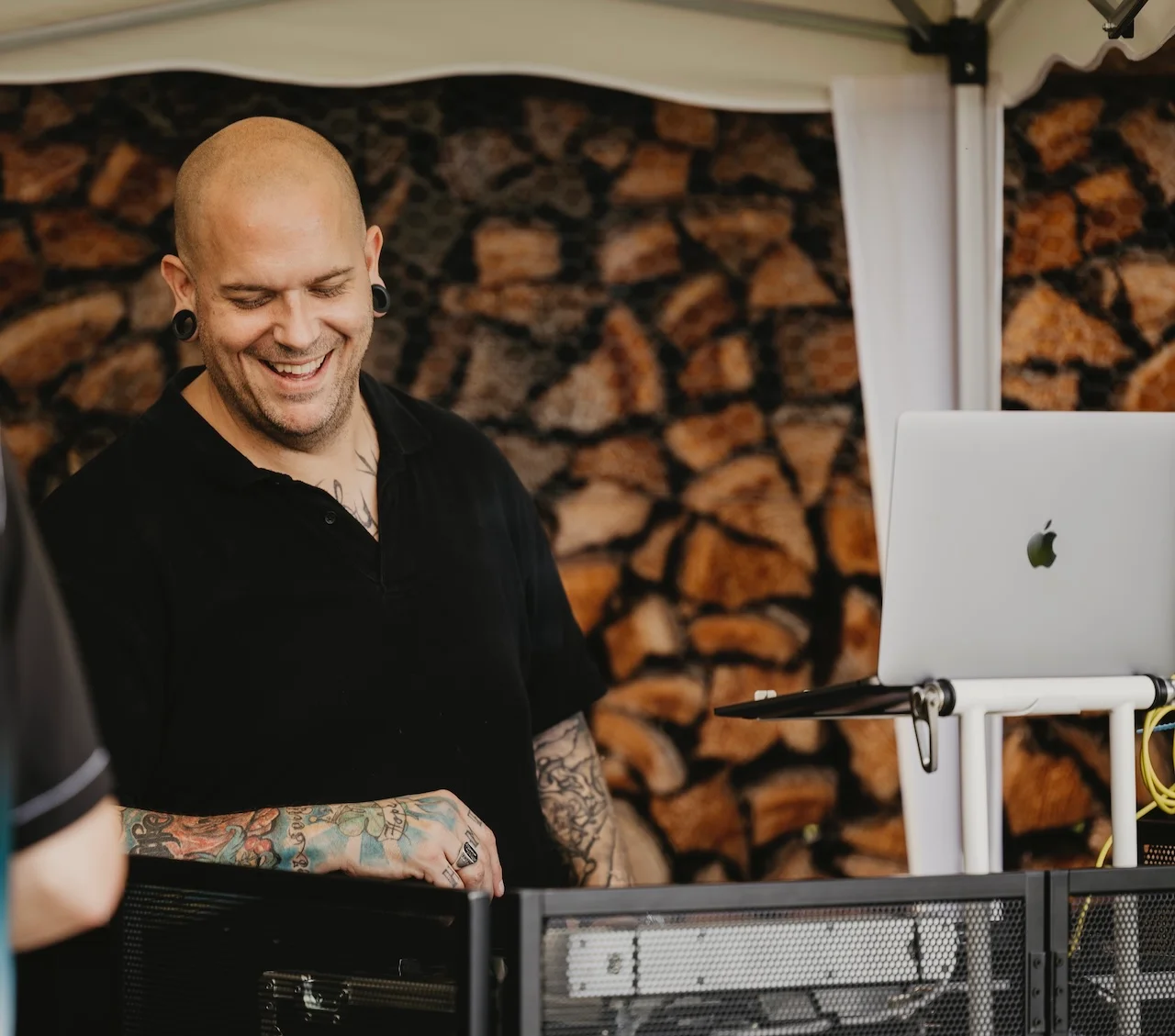 DJ Tomahawk auf der DJ-Party