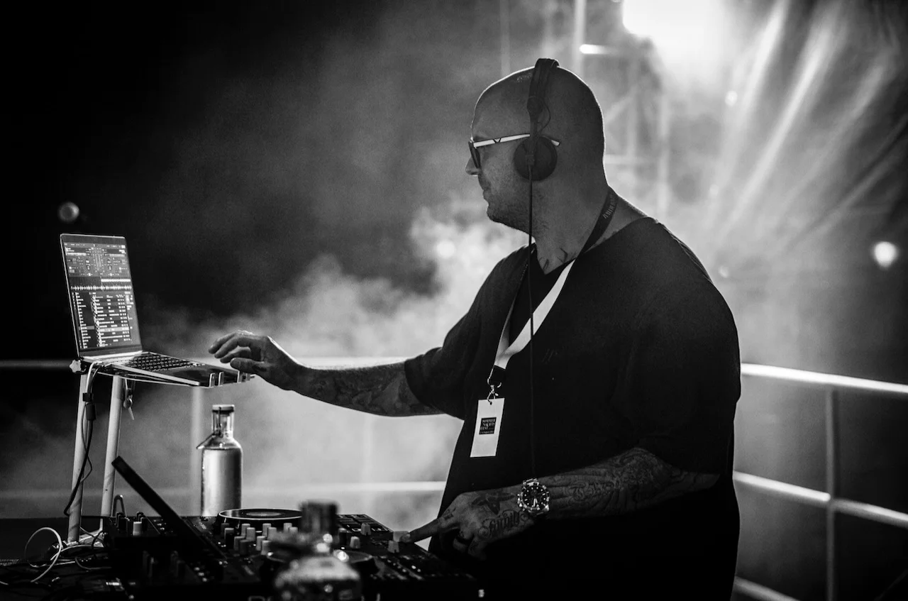 DJ Tomahawk auf der DJ-Party