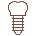 Amenities icon - showing a clean tooth