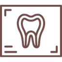 A tooth with a checkmark.