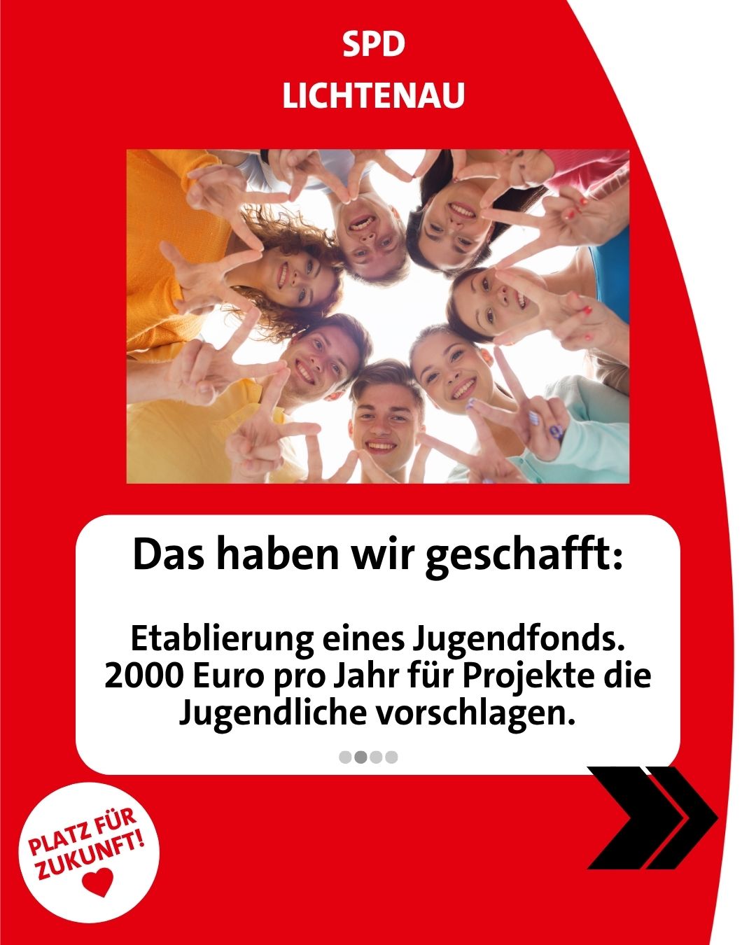 Das haben wir geschafft 