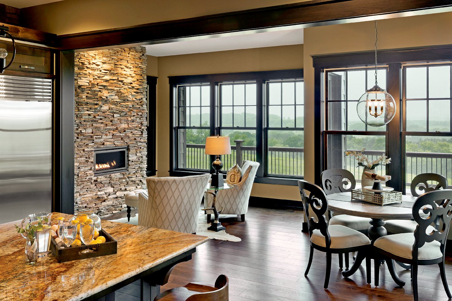 new windows in dining room