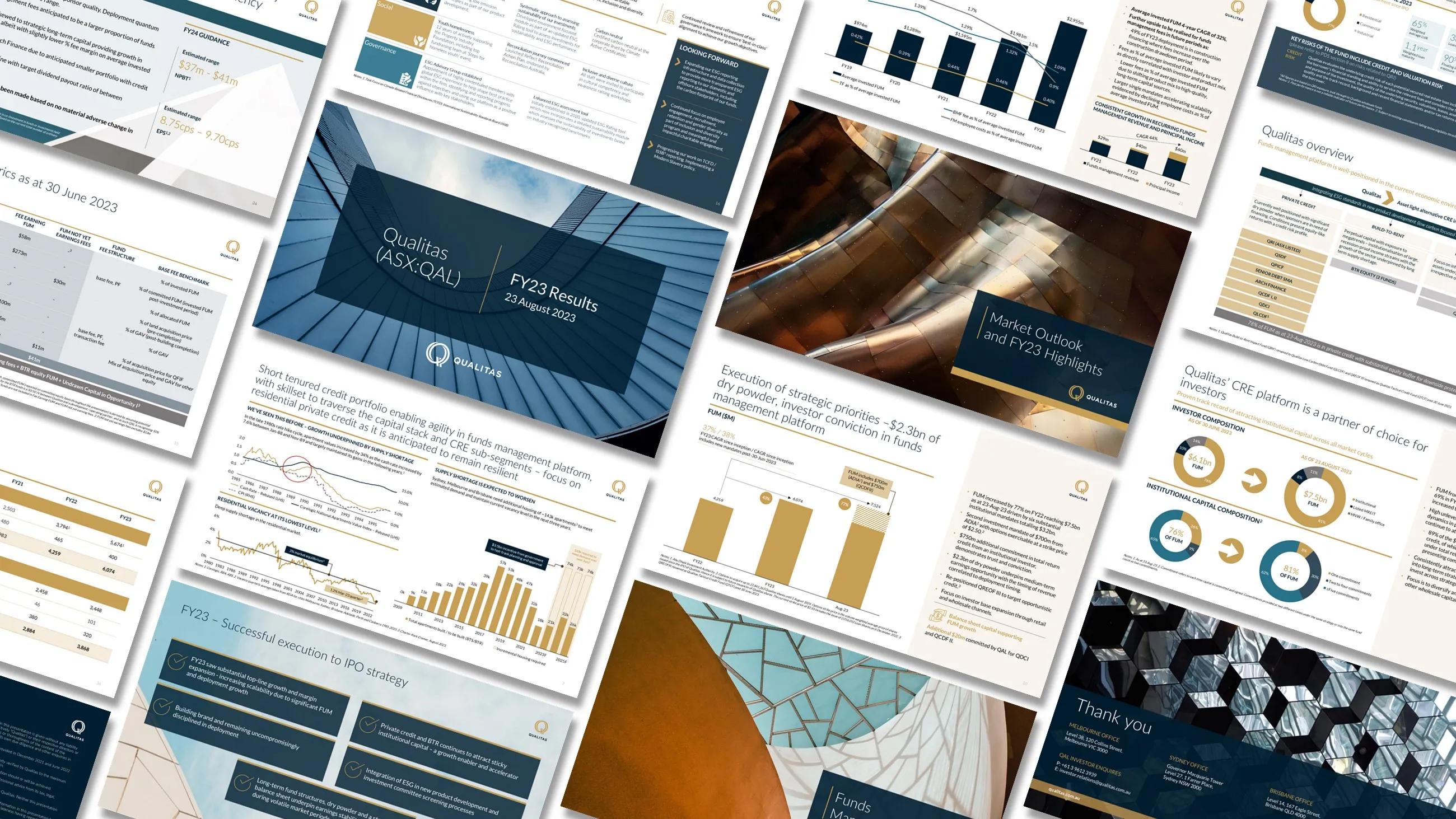 Qualitas Microsoft Office template design — Ideaseed