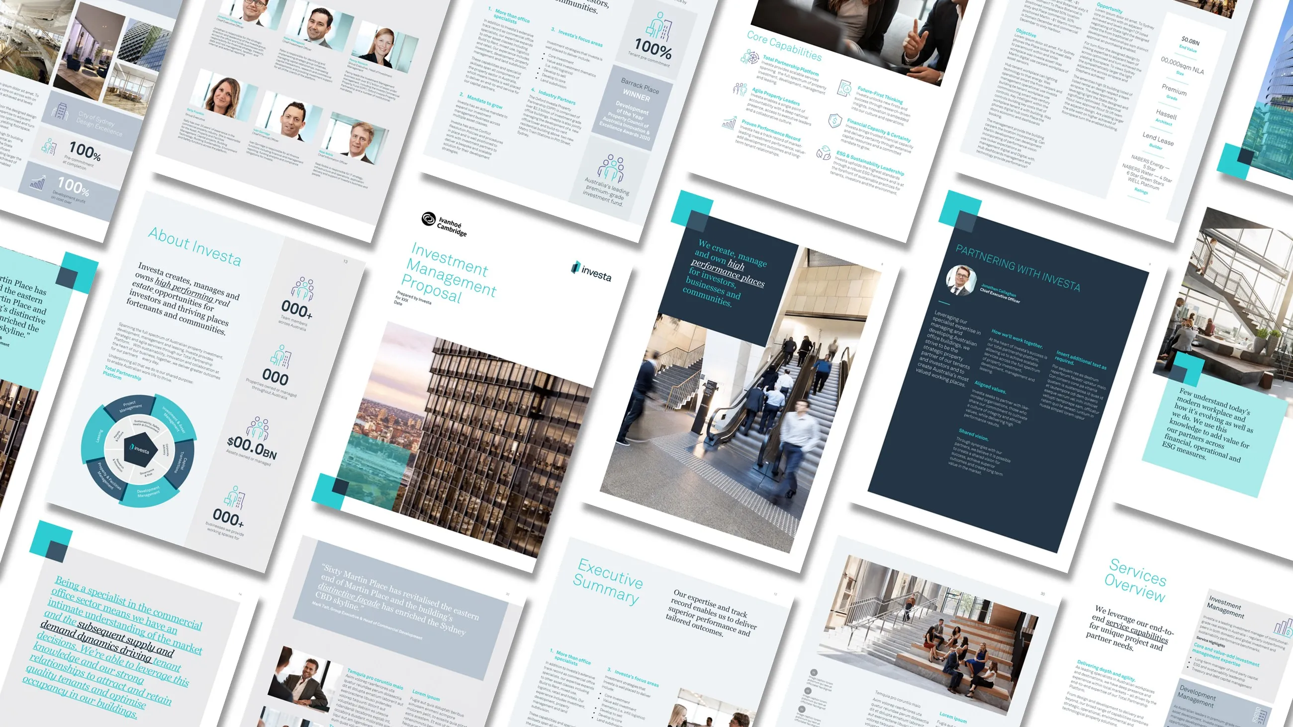 Investa Word document template design — Ideaseed