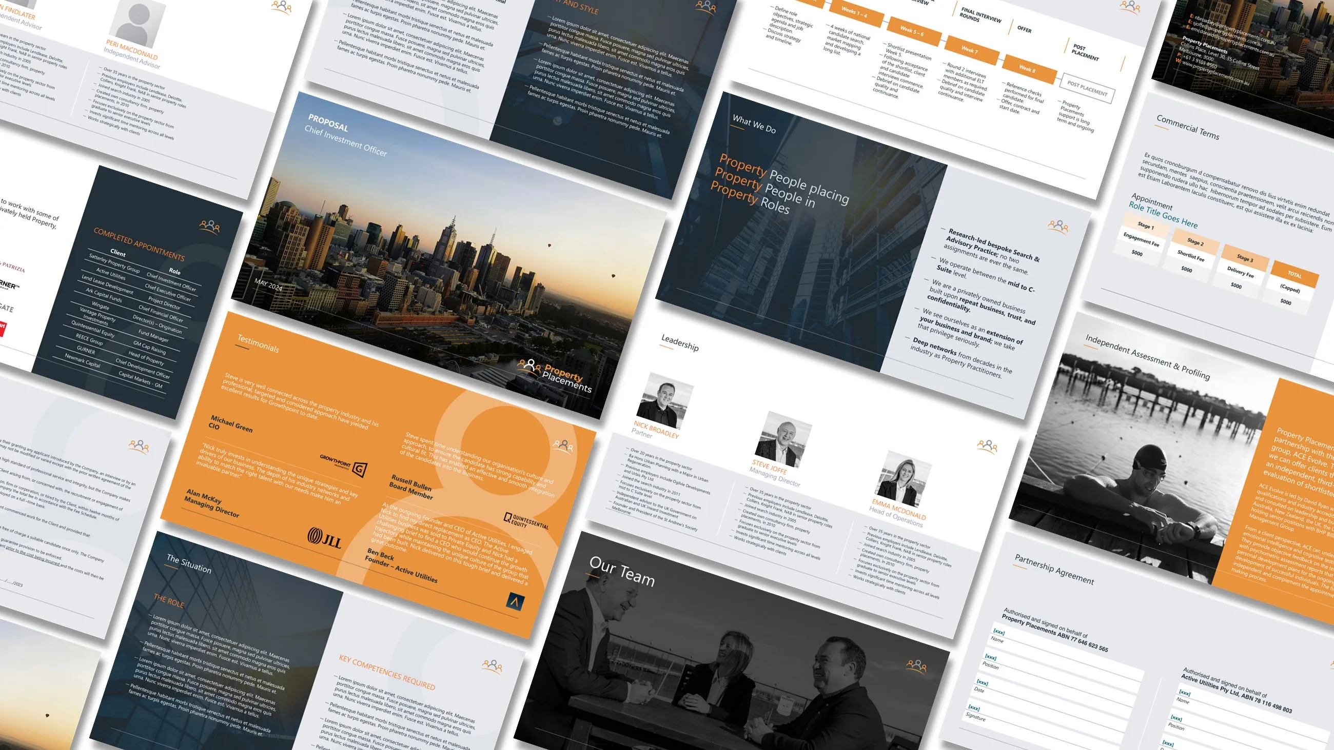 Tailored Pitch Deck Showcasing Recruitment Expertise