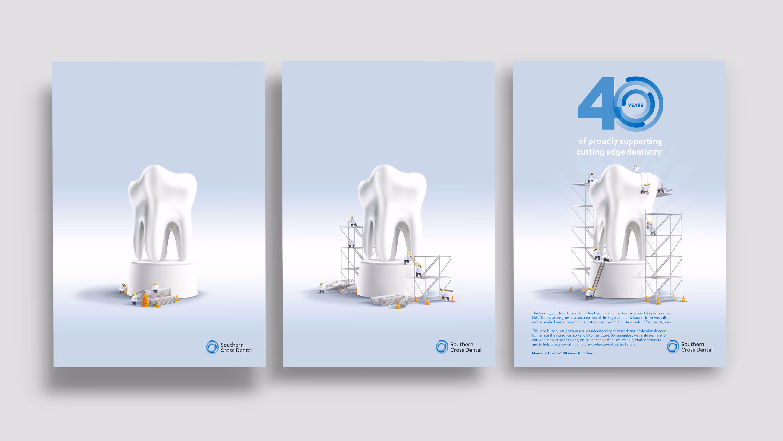 Custom Illustrations And Sales Collateral For A 40th Birthday Celebration