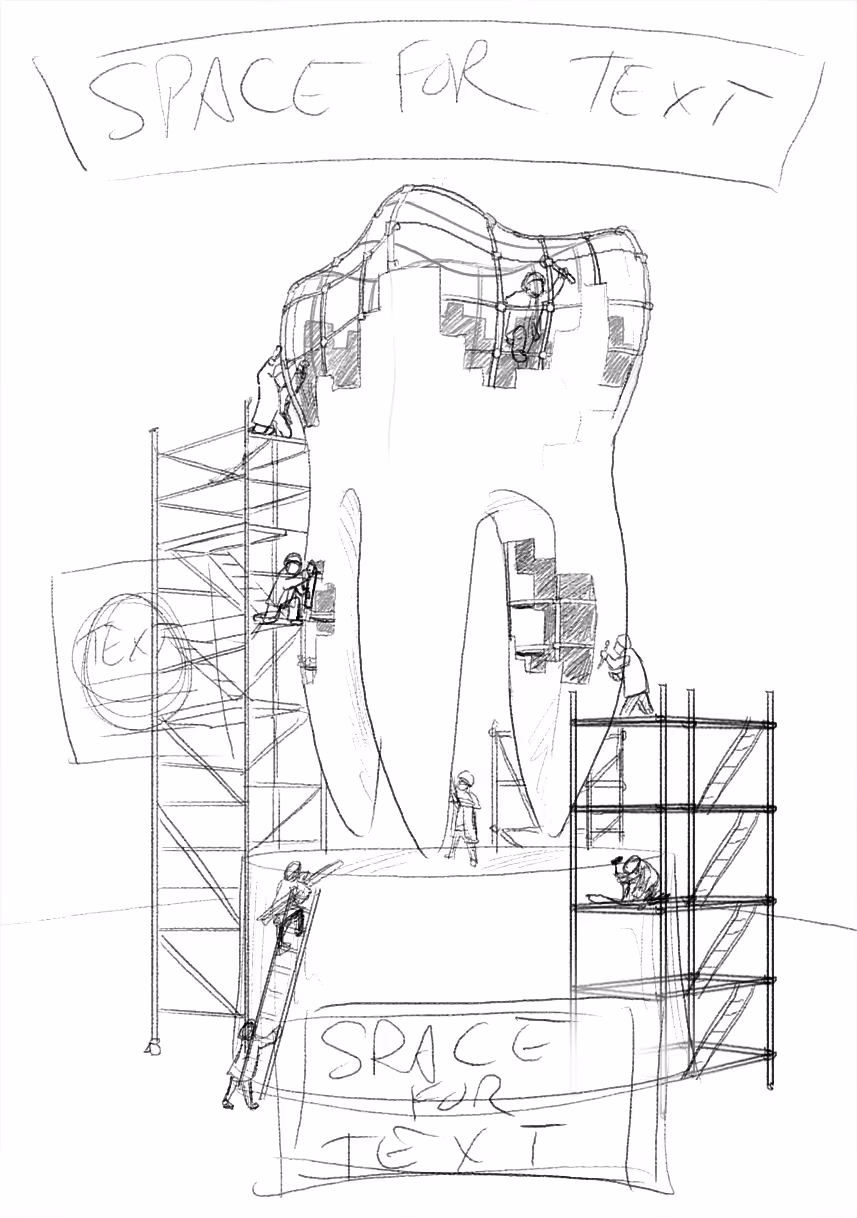 Illustration Dental Sketch Image