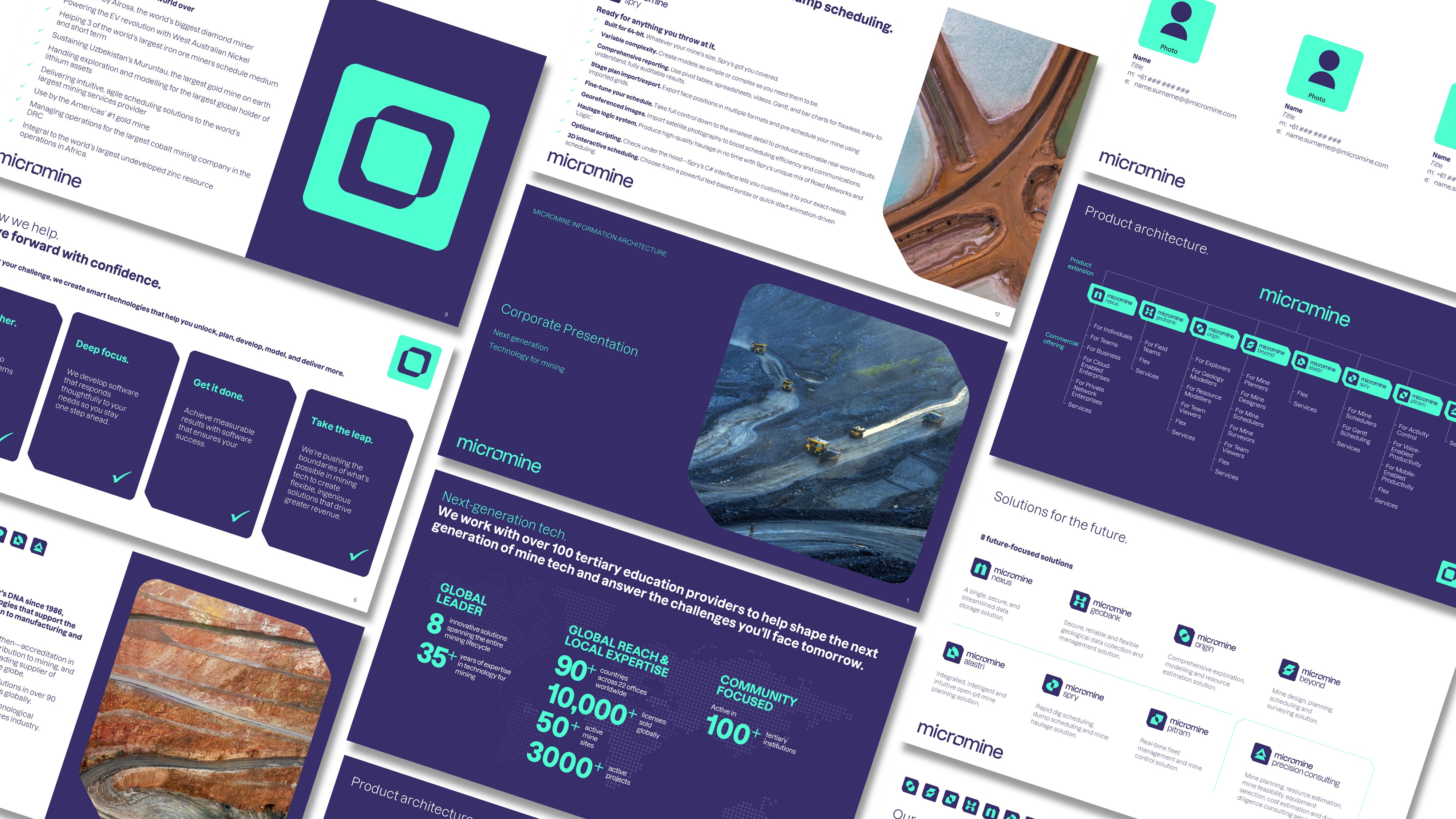 Breathing New Life into a Mining Tech Brand's Sales Deck