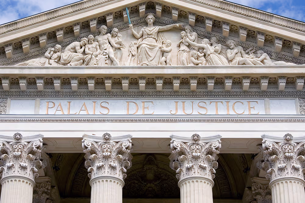 Palais de justice.