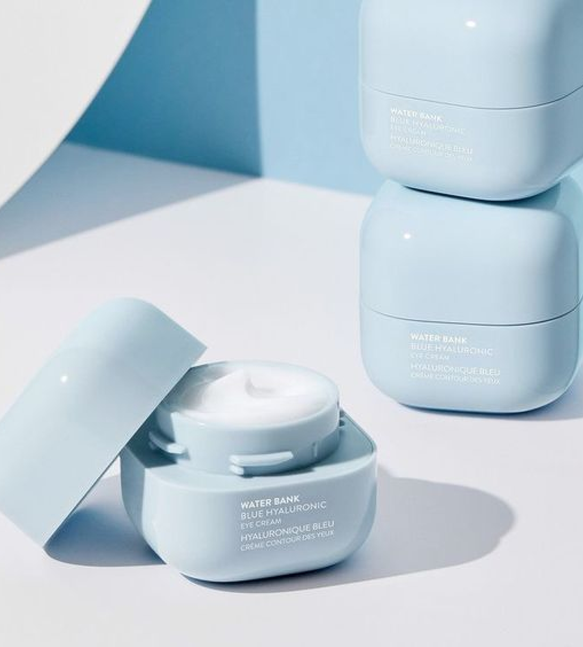 product with blue color