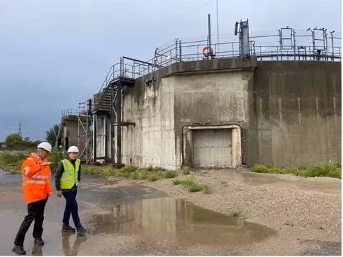 Decommissioning of Water Cooling Tunnels
