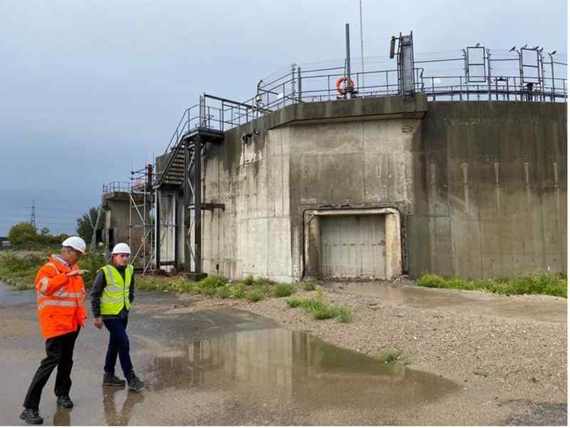 Decommissioning of Water Cooling Tunnels