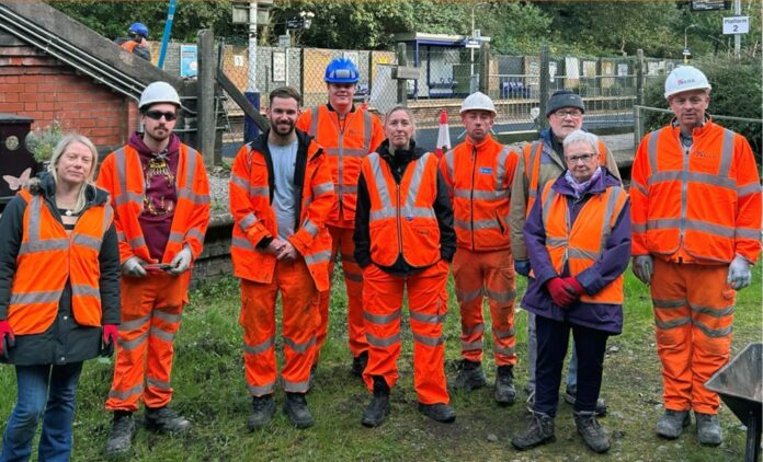 Blooming Success: Green-Fingered Volunteers Spruce Up Award-Winning Station Garden